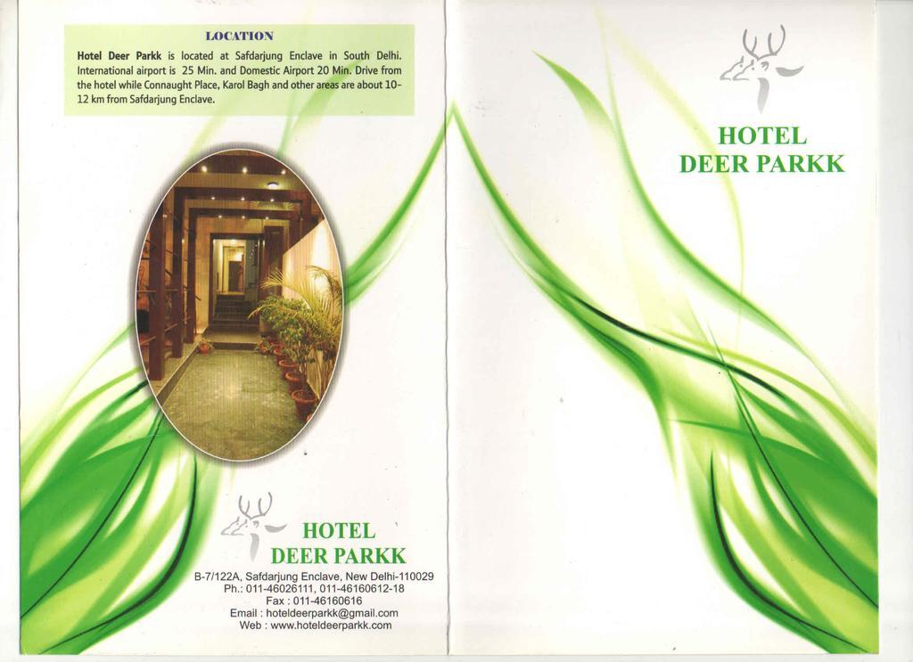 Hotel Deer Parkk Nowe Delhi Zewnętrze zdjęcie
